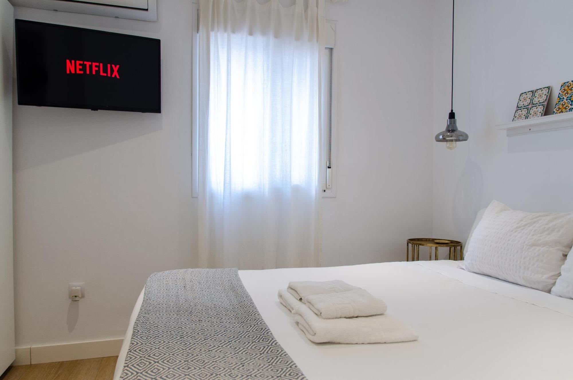 Apartamento Moderno En Triana 2 Dormitorios Y Aire Acondicionado Sewilla Zewnętrze zdjęcie